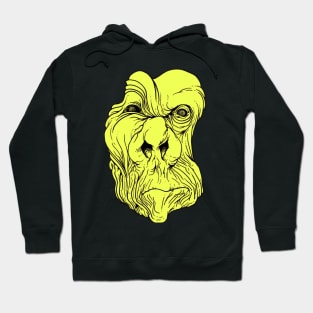 Angry Yellow Man Hoodie